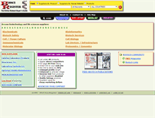 Tablet Screenshot of biosciregister.com